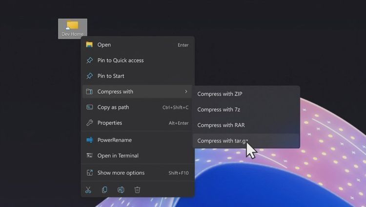 Supporto file RAR, 7Z, Tar.gz